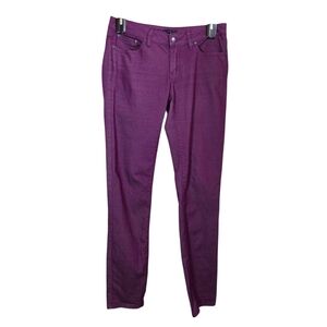 Prana Purple Kara Slim Jeans Size 6